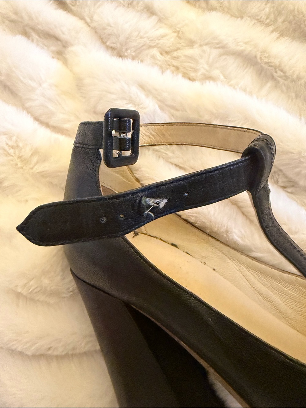 See By Chloe Black T-Strap Heels - Picture 9 of 10
